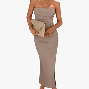 *NWOT* PRETTYGARDEN Women's Summer Bodycon Maxi Tube Dress, Size XS